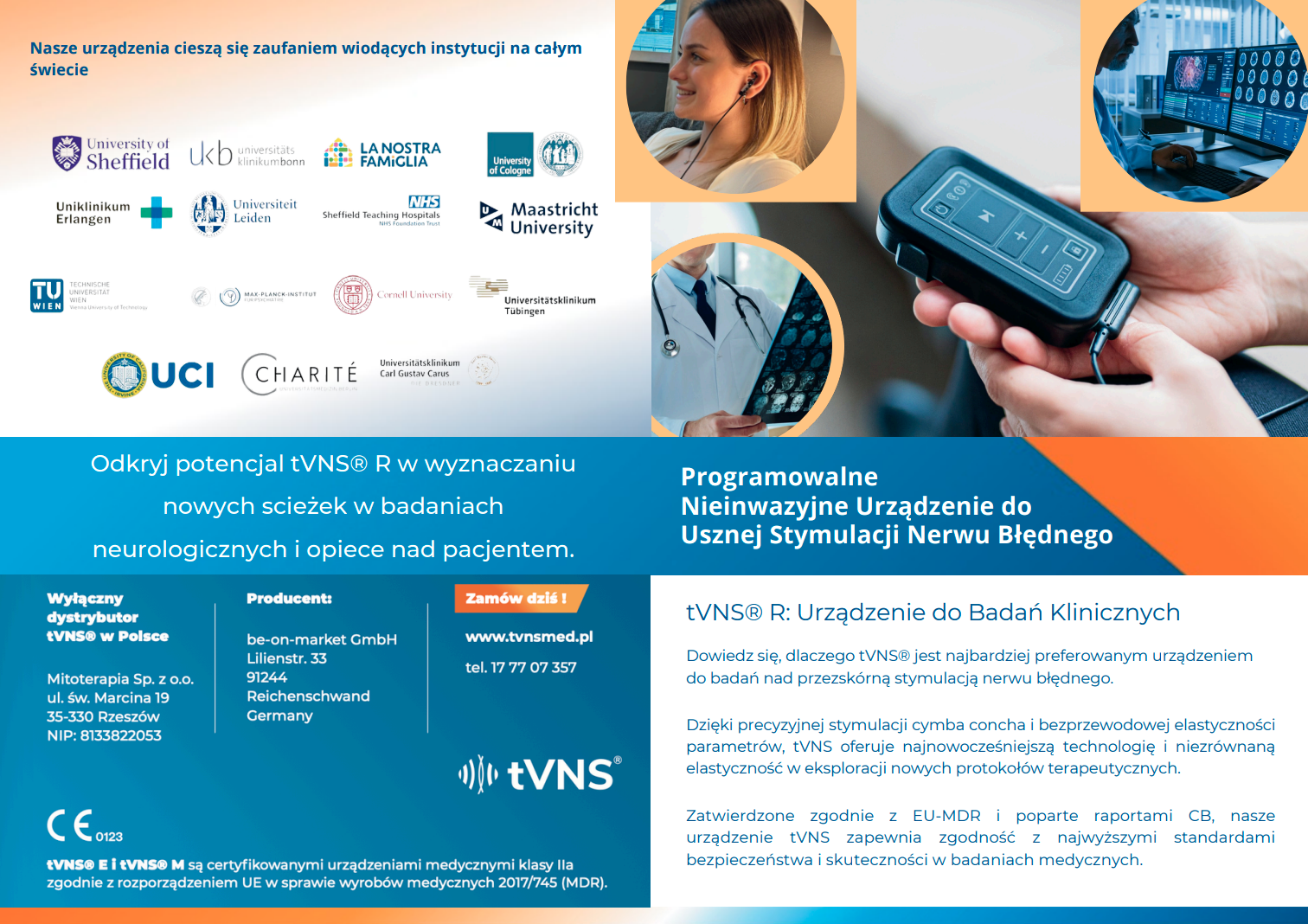 Informacje o produkcie tVNS® R