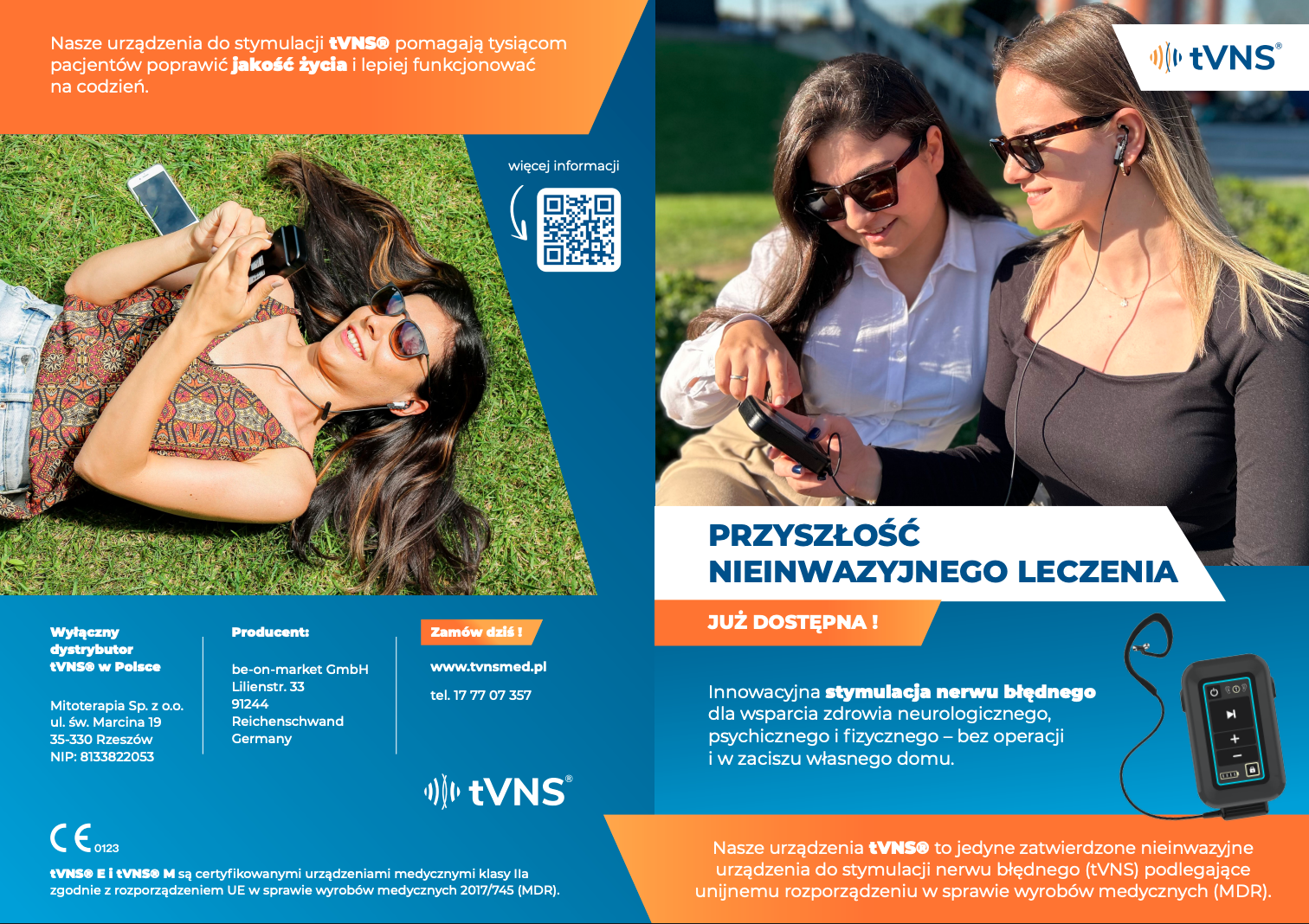 Broszura kliniczna tVNS®